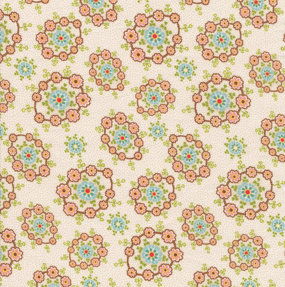 Henry Glass Fabrics Candlelight and Romance 118 Inch Quilt Back